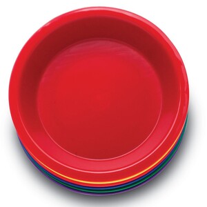 Игры и игрушки: Цветные тарелки для сортировки, 6шт. Learning Resources