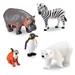 Большие игровые фигурки животных зоопарка Learning Resources дополнительное фото 1.