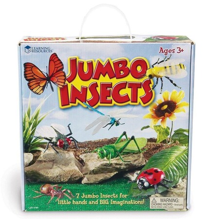 Насекомые: Большие игровые фигурки насекомых Learning Resources