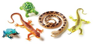 Великі ігрові фігурки рептилій і амфібій Learning Resources