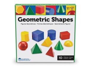Математика і геометрія: Великі геометричні фігури Learning Resources