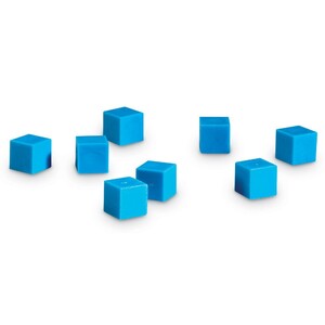 Счётные математические кубики - единицы (набор из 100 шт.) Learning Resources