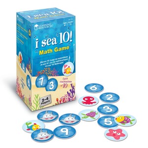 Игры и игрушки: Настольная математическая игра "I Sea 10!™" Learning Resources