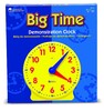 Великий демонстраційний годинник з рухомими стрілками Learning Resources