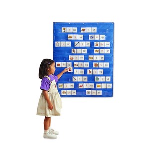 Товари для вчителя: Органайзер з прозорими кишенями для карток Learning Resources