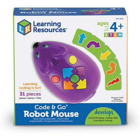 Вимірювання та аналіз даних: Ігровий STEM-набір Learning Resources «Мишеня» (програмована іграшка)
