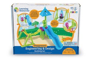 Ігри та іграшки: STEM конструктор "Інженерне будівництво дитячого майданчика" Learning Resources