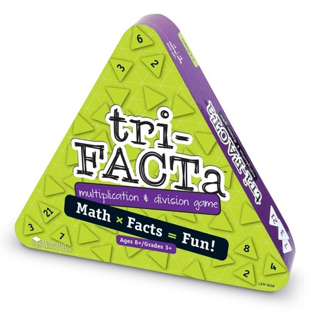 Настольные игры: Математическая игра tri-FACTa!™ "Умножение и деление" Learning Resources