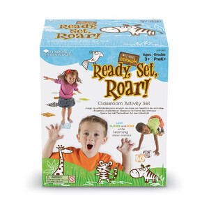 LIMITED STOCK - Wild About Animals Ready, Set, Roar! Classroom Activity Set