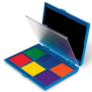 Штампи для оцінок: Штемпельні подушки 7 кольорів Learning Resources