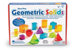 Математика и геометрия: Обучающий игровой набор Learning Resources 3D-геометрия