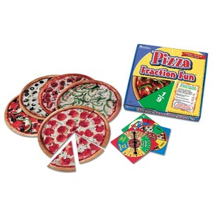 Дроби, части и проценты: Обучающая игра "Части пиццы" Learning Resources