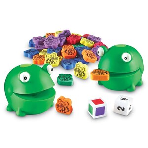 Розвивальні іграшки: Розвивальна гра "Нагодуй жабу" Learning Resources