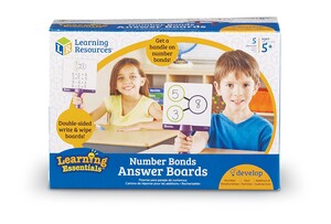 Таблички для відповідей на уроках математики (5 шт.) Learning Resources