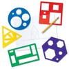 Шаблони для обведення геометричних фігур Learning Resources