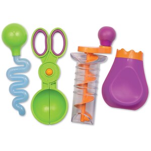 Іграшки для ванни: Набір інструментів маленькі ручки. Вода та пісок Learning Resources