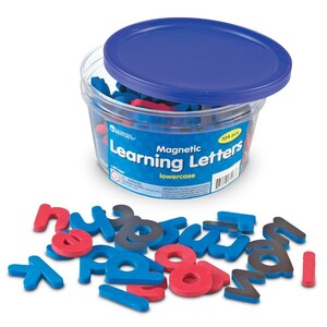 Английский язык: Набор магнитных букв английского алфавита (строчные) Learning Resources