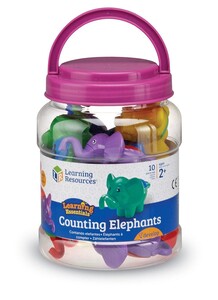 Розвивальні іграшки: Розвивальна гра "З'єднувальні слоники" Learning Resources