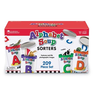 Розвивальні іграшки: Розвивальна гра "Алфавітні баночки" Learning Resources