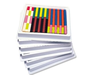 Простая арифметика: Палочки Кюизенера, набор для класса, 444 шт., пластик Learning Resources
