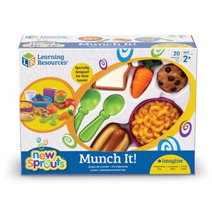 Сюжетно-ролевые игры: Детский игровой набор New Sprouts® "Моя любимая еда" Learning Resources