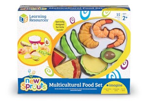 Іграшковий посуд та їжа: Іграшкова їжа "Мультикультурний набір" Learning Resources