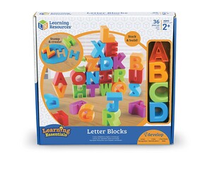 Игры и игрушки: Объемные буквы английского алфавита Learning Resources