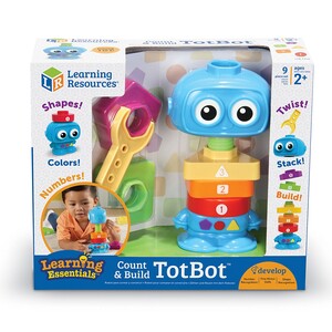 Ігри та іграшки: Конструктор "Робот-пірамідка" Learning Resources