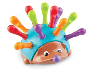 Розвивальні іграшки: Розвивальна іграшка «Їжачок Спайк». Навчальний ігровий набір-сортер Learning Resources Веселий їжачо