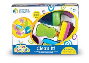 Ігри та іграшки: Дитячий ігровий набір New Sprouts® "Прибирання" Learning Resources