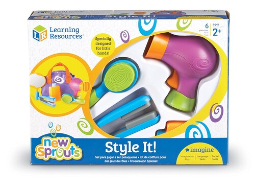 Косметика и причёски: Детский игровой набор New Sprouts® "Новая прическа" Learning Resources