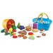 Большой набор игрушечной еды New Sprouts® с корзинкой Learning Resources дополнительное фото 1.
