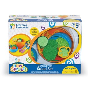 Игрушечная посуда и еда: Набор игрушечной еды New Sprouts® "Овощной салат" Learning Resources