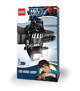 Аксессуары для детей: IQ Hong Kong - Лего фонарик Звездные войны Дарт Вейдер (LGL-HE3)