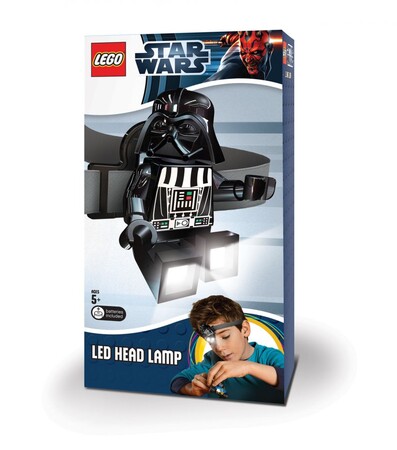 Дитячі ліхтарики: IQ Hong Kong - Лего ліхтарик Зоряні війни Дарт Вейдер (LGL-HE3)