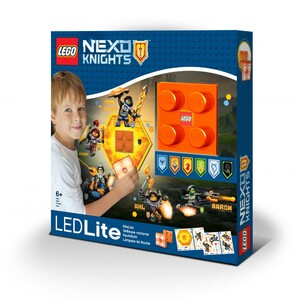 Игры и игрушки: IQ Hong Kong - Светодиодный ночник Лего "Некзо Найтс" (LGL-NI7)