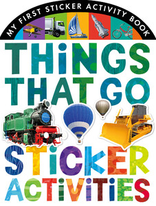 Альбомы с наклейками: Things That Go Sticker Activities