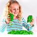 Кинетический песок Playfoam® Pluffle 2 шт. в наборе (розовый и зеленый) Educational Insights дополнительное фото 2.