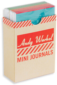 Блокноты и ежедневники: Andy Warhol Philosophy Mini Journal Set
