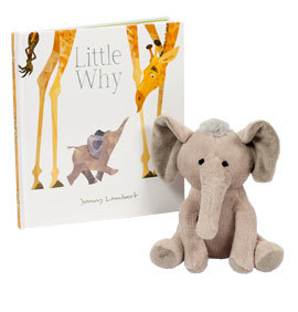 Книги для дітей: Little Why Book and Plush Toy