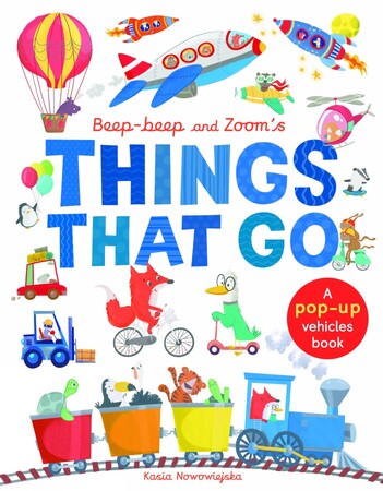 3D книги: Pop-up Things That Go