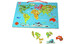 Магнитная карта мира (32 дет.) с наклейками, Chad Valley дополнительное фото 3.