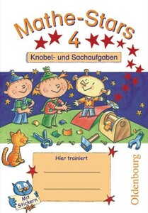 Книги для дітей: Kleine Mathe-Stars 4 Knobel- und Sachaufgaben