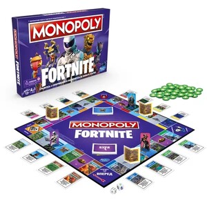 Игры и игрушки: Игра настольная Монополия Фортнайт (англ.), Monopoly
