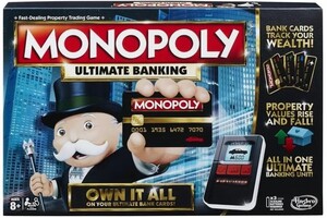 Игры и игрушки: Настольная игра "Монополия с банковскими картами" (англ.), Monopoly