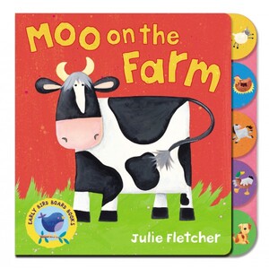 Книги про животных: Moo on the Farm!