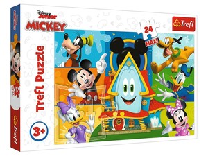 Пазли і головоломки: Пазл серії Maxi «Міккі Маус та його друзі», 24 ел., Trefl