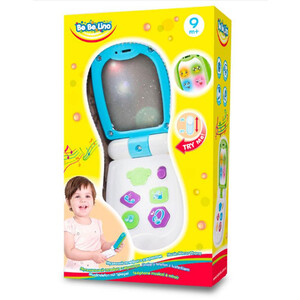 Музыкальные и интерактивные игрушки: Музыкальный телефон BeBeLino с зеркалом (57112)