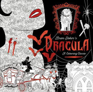 Малювання, розмальовки: Dracula colouring book