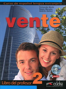 Навчальні книги: Vente 2(B1). Libro del profesor + CD audio